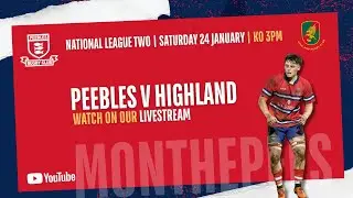 Arnold Clark National League 2 - Peebles v Highland