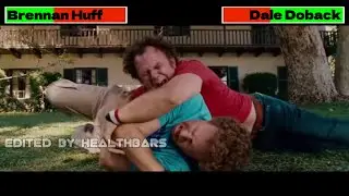 Brennan Huff vs. Dale Doback with healthbars