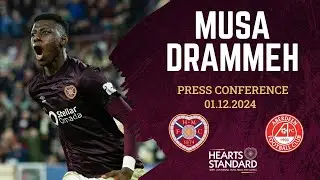 Musa Drammeh on tough Hearts times, sleepless night and ambition
