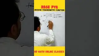 1Marks question|RBSE PYQ|inverse trigonometric function|class 12th|NVS|KVS