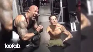 Nick Santonastasso on Meeting The Rock