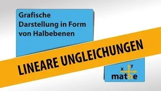 Halbebenen - Lineare Ungleichungen grafisch dargestellt