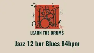 Drumless Tracks: Jazz 12 bar Blues 84bpm