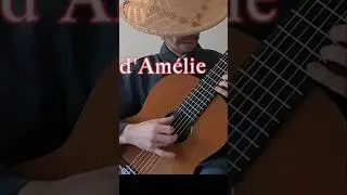 La valse d'Am&eacute;lie -Yann Tiersen | Open D minor tuning guitar cover