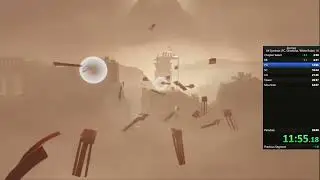 Journey Speedrun White Robe All Symbols Glitchless PC 38:25