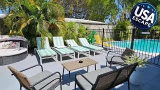 Equipped House W Pool & Patios, Near the Beaches, Prime Location- Ideal for Small Families, Coastal