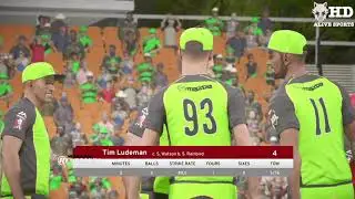 BBL 2018-19 - Sydney Thunder V Melbourne Renegades highlights | Big Bash League | DBC 17 Gameplay