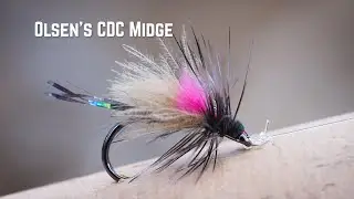 CDC Midge от Olsen — моя лучшая модель сухой мушки от комаров!