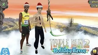 iGameMix🎄TEMPLE RUN 2 HD HOLIDAY HAVOC👏HOLIDAY HAVOC Vs SKY SUMMIT MAP*Bruce Lee, Montana Smith, &