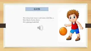 Describing clothes and actions