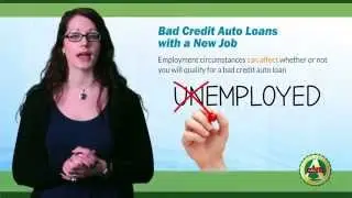 Bad Credit Auto Loans with a New Job