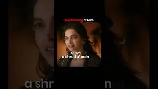 Real Meaning of Love