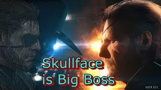 Skullface is either Big Boss Or Venom Snake PROOF
