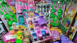 4 minutes satisfying with unboxing cute mini kitchen |Asmr (no music)
