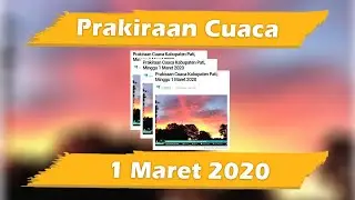 PRAKIRAAN CUACA PATI JAWA TENGAH 1 MARET 2020 | Mitrapost.com