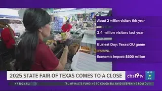 2025 State Fair of Texas sees 400,000 drop in attendance