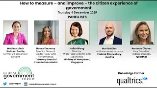How to measure &ndash; and improve &ndash; the citizen experience of government