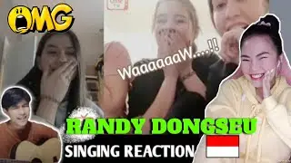 RANDY DONGSEU - Indonesian Boy Surprises Russian girls with Russian Song ( Singing Reaction ) OmeTv
