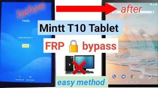Mintt Tab frp bypass, Unlock without Unlock Tools/PC, easy method ✅