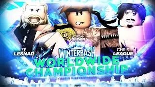 WINTERBASH NIGHT 1 // Worldwide Championship // Jordan Sinner (c) VS. ZE Lesnar VS. Chris League