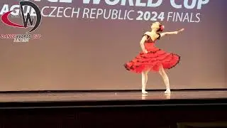 DWC Finals 2024 Prague Maria Yoshimoto『Spanish Dance』 Team Japan Gold Medal