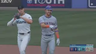 MLB The Show 25 new york mets vs miami marlins