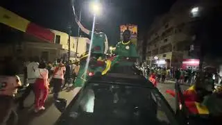 Senegal- AFCON/ CAN 2025 victory celebration 