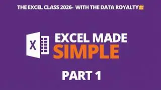 Master Excel Basics FAST: Interface, Data Types, Formulas, Functions & Errors