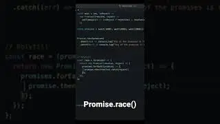 Javascript tip of the day: Promise.race #shorts #javascript #promise