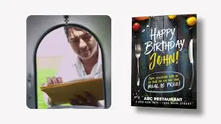 Automatically send direct mail to your leads or customers for their birthday!