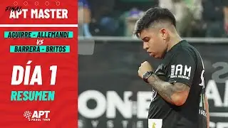 Highlights TOLITO AGUIRRE - TITO ALLEMANDI vs BARRERA - BRITOS | APT MASTER FINAL 2022 - D&iacute;a 1