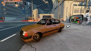 Chevette TURBO com FT 600 no BeamNG.Drive