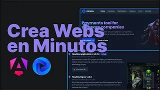 CREA UNA PÁGINA WEB EN MINUTOS  CON ANGULAR 17 Y FLOWBITE