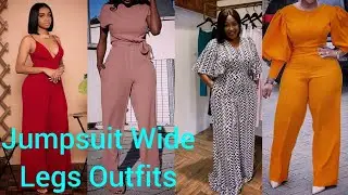 STYLISH FORMAL JUMPSUIT WIDE LEGS OUTFITS. HOW TO WEAR JUMPSUIT LIKE A LADY?