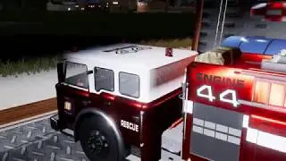BodyCam of FS19 FireFighter Responding to Barn fire
