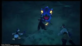 KINGDOM HEARTS Ⅲ underwater mini Boss fight