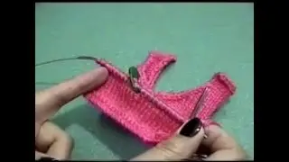 Hướng dẫn chiết cổ tim áo len