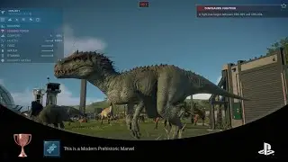 Jurassic World Evolution 2 - Jurassic Showdown Trophy & This is a Modern Prehistoric Marvel Trophy