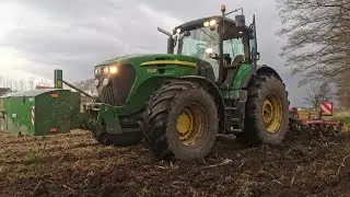 UPRAWA BEZORKOWA POD KUKURYDZĘ JOHN DEERE 7930 HORSCH TERRANO 3 FX