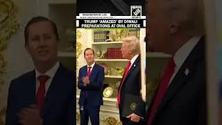 &ldquo;What a group this is&hellip;&rdquo; Diwali preparations at Oval Office took Prez Trump by surprise
