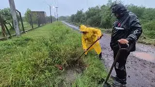 ANTE LOS 98 MILÍMETROS DE LLUVIA, RESISTENCIA MANTIENE ACTIVAS SUS CUADRILLAS MUNICIPALES
