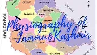 #1 Physical Geography of Jammu & Kashmir Part-1▪︎Introduction▪︎JKSSB Forest/Wildlife Guard▪︎ Pdf▪︎