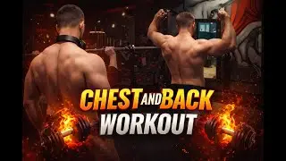 Chest and Back Workout. Winter Arc. Bulking Season. Day - 1