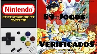 Miyoo Mini Nintendo, Nes, Nintendinho, Famicom, 89 Jogos Testados no Sistema Onion v3.11.2
