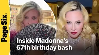 Inside Madonna&rsquo;s 67th birthday bash with boyfriend Akeem Morris, 29, and daughters: &lsquo;My dream&rsquo;
