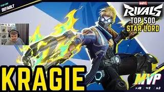48-0! MVP! KRAGIE PRO STAR LORD GAMEPLAY - MARVEL RIVALS SEASON 3.5