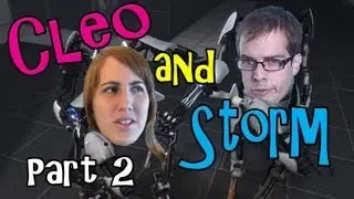 Portal 2 Co-op with StormDainProductions and GamesR4FITE: Part Two- ERMAHGERD LAZORS!!!