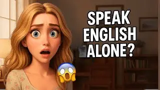 Can You Speak English Alone? I Tried – Epic Mistakes! | Listening Practice (A1)