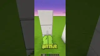 Minecraft Dripleaf logic in 24.18 seconds #shorts #minecraft