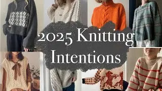 2025 Knitting goals | My 2025 Make Nine
